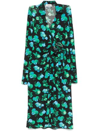 Coperni Floral Midi Dress