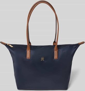 Tommy Hilfiger Shopper mit Label-Applikation in Marine, Größe 1