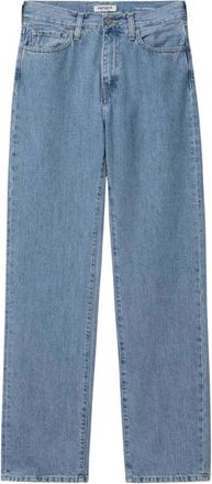 Carhartt Work in Progress Straight Jeans - Dames - Regular Fit Jeans - Blauw - W27 - Katoen - Jeans