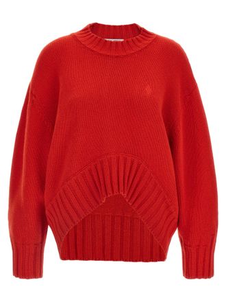 The Attico Multicolor Virgin Wool Womens Cardigan