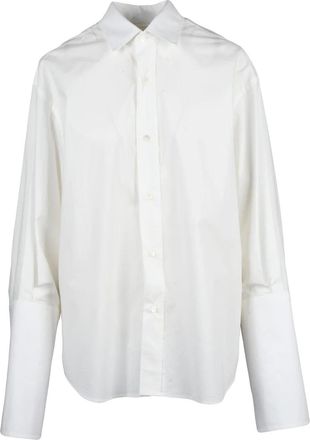 Maison Margiela White Oversized Cotton Shirt