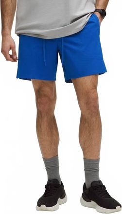 lululemon License To Train Linerless Short In Galactic Cobalt