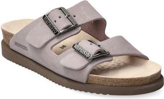 Mephisto Hester Slide Sandal in Mallow at Nordstrom, Size 12