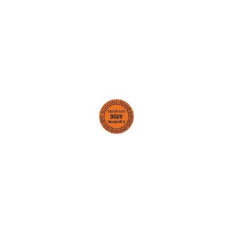 OEM Placa De Prueba Plurianual D.30mm Prob&oacute; N.dguv3 20-29 Folie Btl.a 100 Pcs