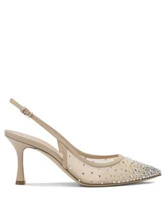 Ninalilou Heeled Shoes Beige-Donna
