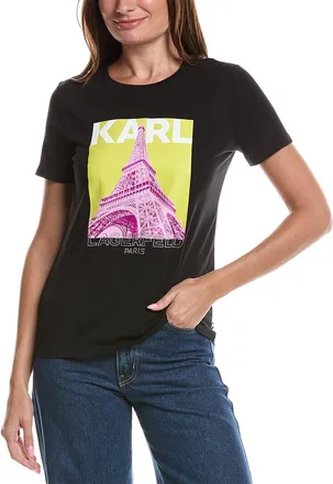Karl Lagerfeld Karl Lagerfeld Eiffel Tower T-Shirt