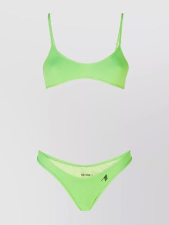 The Attico stretch technical jersey bikini set