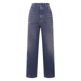 Diesel Straight Jeans, male, Blue, Size: W30 High Waist Comfortable Jeans