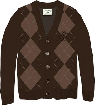 MC2 Saint Barth Jonan Cardigan - Heren - Truien - Bruin - Maat: L Kasjmier