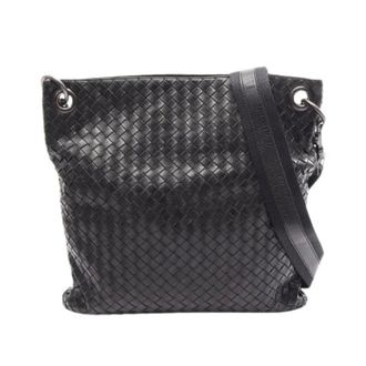 Bottega Veneta Borsa a spalla Pre-owned in pelle Intrecciato - - Pre-owned - Uomo - Nero - ONE SIZE