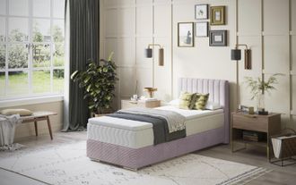 Inosign Boxbett »Thor mit Bettkasten, inkl. Matratze, Topseller« Topper und Zierkissen, in verschiedenen Härtegraden verfügbar