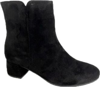 Gabor Enkellaarsjes - Dames - Laarzen met Hak - Zwart - 35 1/2 EU - Schoenen