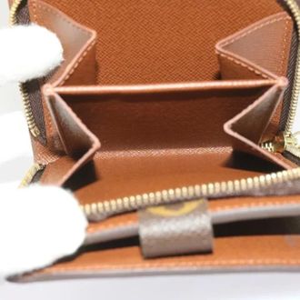 Louis Vuitton Pre-owned Wallets, female, Brown, Size: ONE SIZE Pre-owned Canvas Wallet