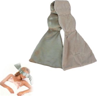 Generic Weighted Eye Mask for Sleeping Weighted Sleep Mask Long Sleeping Eyemasks Relaxing Eye Covers Fot Men Women Use Adult Sleep Soft Patch Blocking Light 