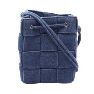 Bottega Veneta Bolso de Hombro Pre-owned de Denim - Pre-owned - Mujer - Azul - ONE SIZE