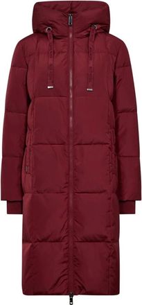 Mos Mosh MMNova Square Down Coat - Coats - Mujer - Rojo - XS