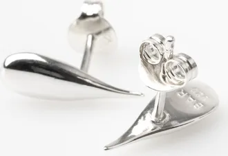 Bar Jewellery Ina Earrings - Silver