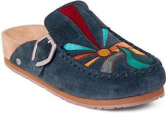 Minnetonka Buckle Clog in Dark Teal Sunset at Nordstrom, Size 6.5