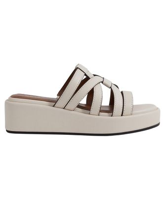 Reiss Naya Strappy Leather Flat