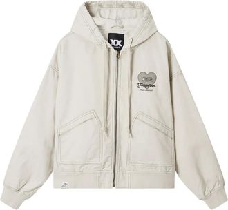 Fingercroxx Giacca con cappuccio - Toni neutri