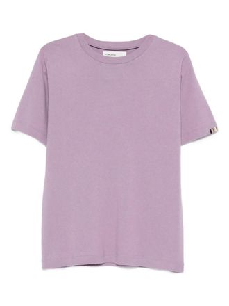 Extreme Cashmere James stripe-trim T-shirt - Purple