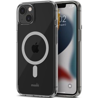 Moshi Arx Clear Slim Hardshell Case (magsafe) Para Iphone 13 - Transparente