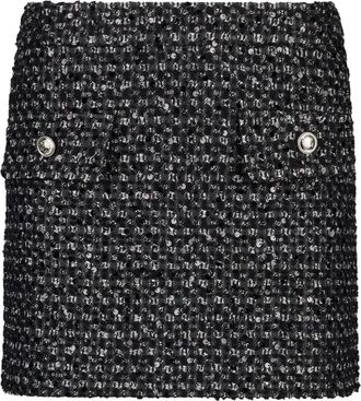 Liu Jo Minigonna bouclé - Nero