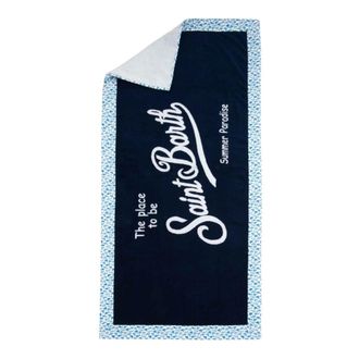 MC2 Saint Barth Home, Heren, Blauw, ONE Size, Katoen, Handdoek