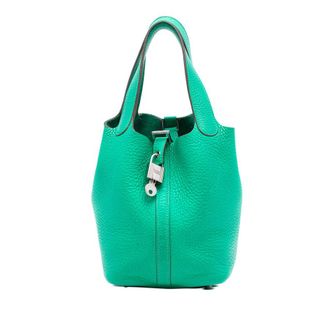 Herm&egrave;s Pre-owned Hermes Clemence Picotin Lock 18 Ladies 8ZM7HWCBUVE6JSHY