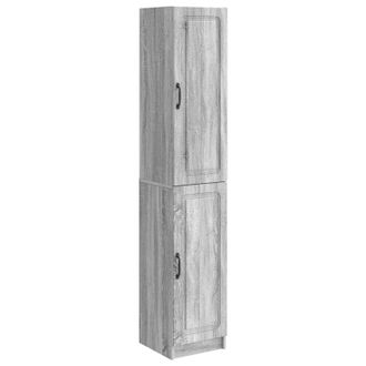 vidaXL Juego De Armarios 2 Uds. Sonoma Gris Madera De Ingenier&iacute;a Vidaxl