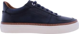 Bally Hens Brushed Leather Low-Top Sneakers, Brand Size 5 ( US Size 6 )