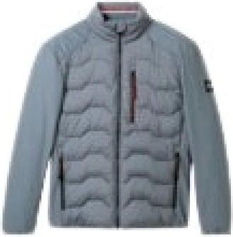 Tom Tailor Heren, Jassen, Grijs, Maat: L Poliester