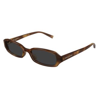 Saint Laurent Sunglasses, unisex, Brown, Size: 52 MM Erin Sunglasses