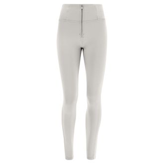 Freddy Leggings FREDDY Leggings WRUP2HC001ORG, Damen, Gr. L, EURO, weiss (moonbeam), Obermaterial: 81% Baumwolle CO. 19% Elasthan EL., Hosen Leggings