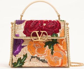 Valentino Garavani Borsa Mini A Mano Valentino Garavani VSling Ricamata Donna MULTICOLOR UNI