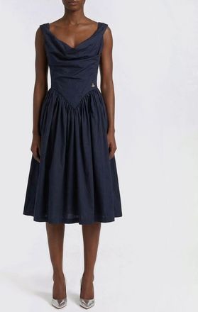 Vivienne Westwood Abito Sunday Mini in Popeline di Cotone Vivienne Westwood