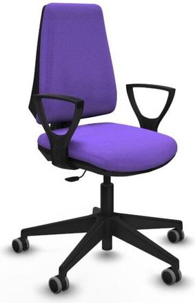 Piqueras y Crespo Piqueras Y Crespo - Elche Cp Bali Lila Brazos Fijos Base Piramidal Ruedas Engomadas 65mm