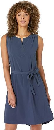 Royal Robbins Spotless Traveler Tank Top Dress Womens Dress Navy 1 : XL, Nylon/Polyester/Spandex