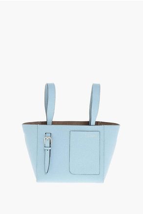 Valextra Textured Leather SOFT MICRO Hand Bag size Unica