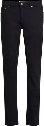 Calvin Klein Zwarte Slim Fit Heren Jeans met Vijf Zakken - Heren - Slim Fit Jeans - Zwart - W33 - Katoen - Jeans