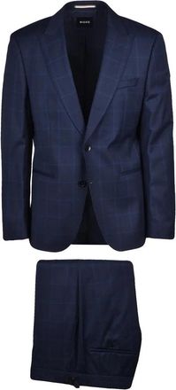 BOSS Mens Classic Suit - Blue