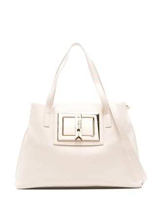 ハンドバッグ MOSCHINO COUTURE Woman Handbag White MC4270PP0MOO1 00A Moschino logo-print Leather Tote Bag | White | FARFETCH