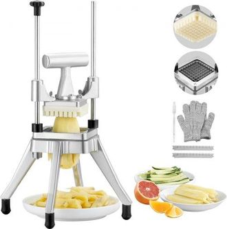 OEM Frittiermaschine 3/8 Zoll, Kartoffelschneider, Pommes-schneidemaschine, Zum Schneiden Von Gem&uuml;se / Obst / Gurken / Kartoffeln / Zwiebeln / Pilz / &Auml;pfe
