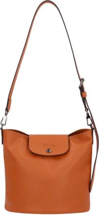 Longchamp Dames, Tassen, Bruin, Maat: ONE Size Leer