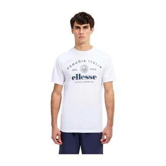 Ellesse T-Shirts, male, White, Size: XL T-Shirts