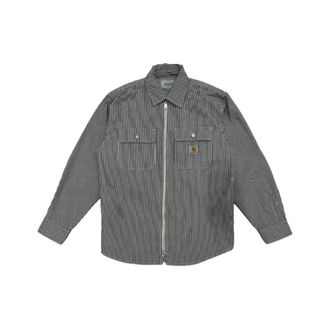 Carhartt Work in Progress Carhartt Wip, Casual Shirts, male, Multicolor, Size: L Striped Shirt