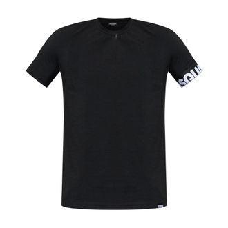 Dsquared2 Training T-Shirts, male, Black, Size: 2XL Logo T-Shirt