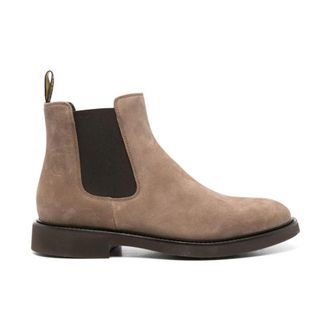 Doucal's Beatles Ankle Boot - Heren - Chelseaboots - Bruin - 42 EU - Leer - Schoenen
