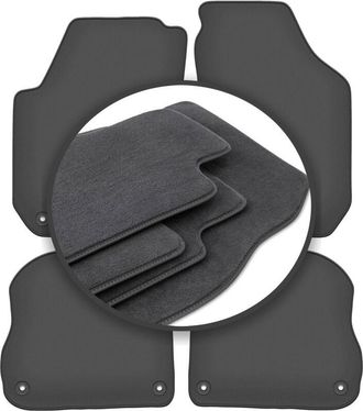 OEM Alfombrillas Premium Para Skoda Fabia Ii Hatchback, Familiar (2007-2014)