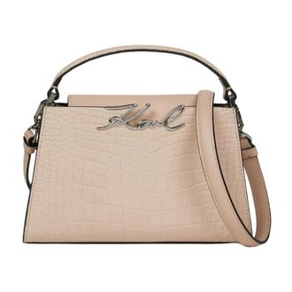 Karl Lagerfeld K/Signature Small Crossbody - female - Karl Lagerfeld - Handbags - Pink - ONE SIZE - Bags